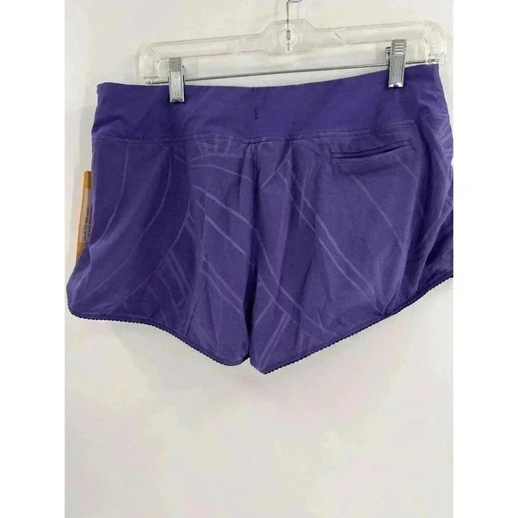 LOLE Run-Up Shorts UPF 50+ Quick Dry Stretch Form PURPLE Large NEW W TAGS - Picture 5 of 16